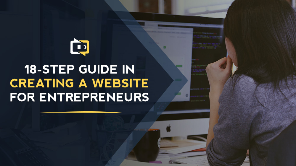 18-Step Guide In Creating A Website For Entrepreneurs