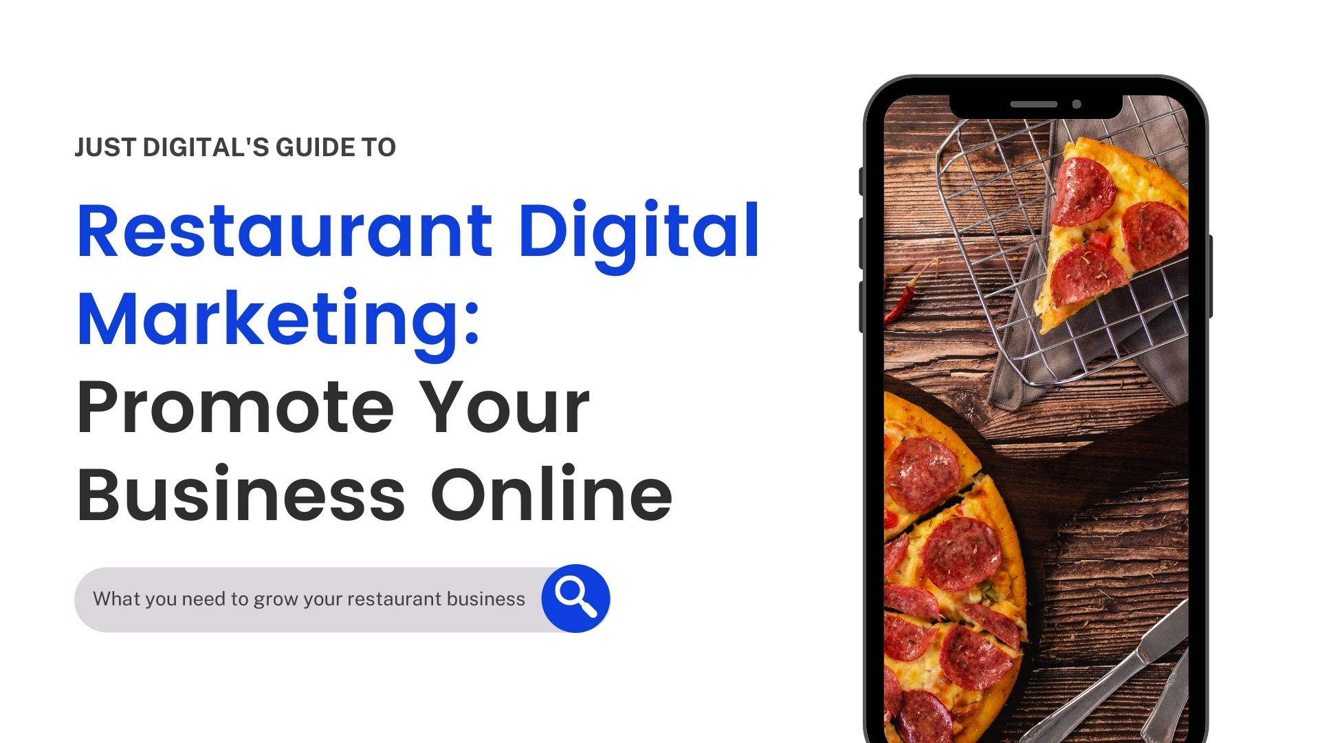 Restaurant Digital Marketing Promote Your Business Online
