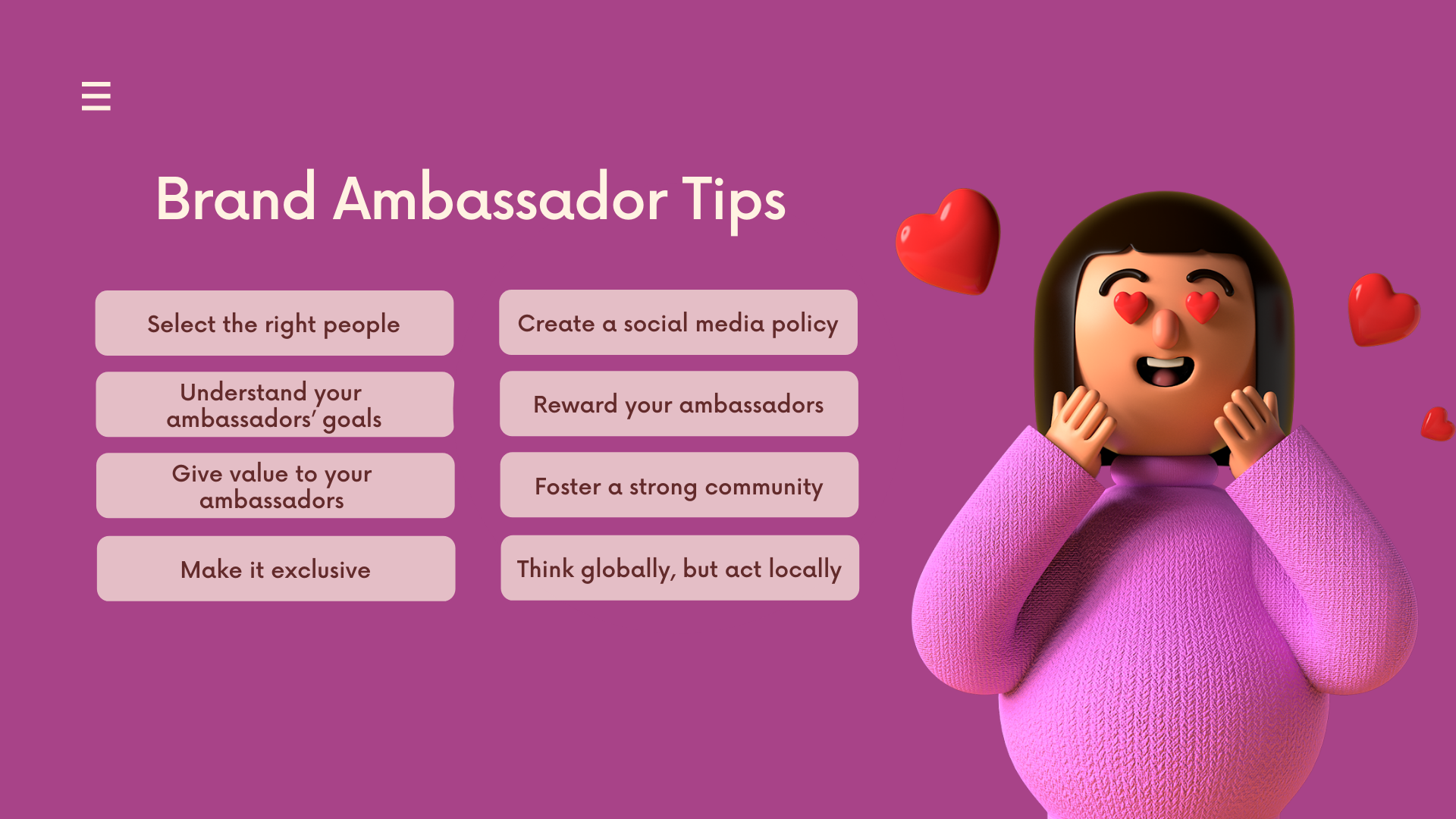 Brand Ambassador Tips: Improve Your Ambassador Marketing Strategy