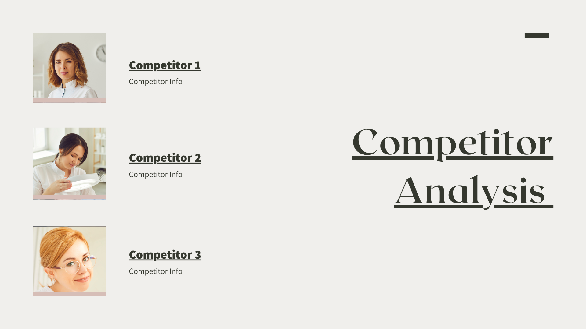 Competitor Research template