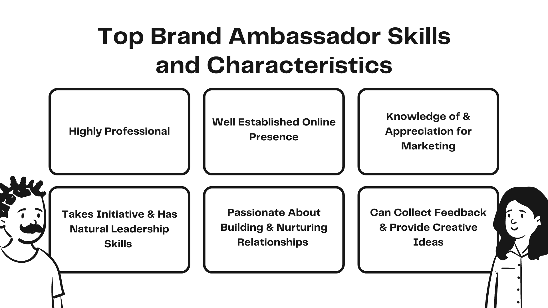 Top brand ambassador marketing skills and characteristics