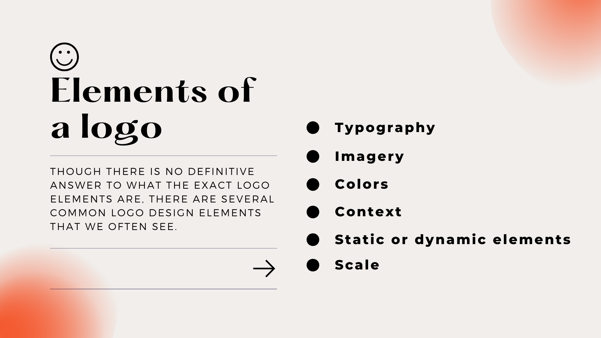 elements of a logo