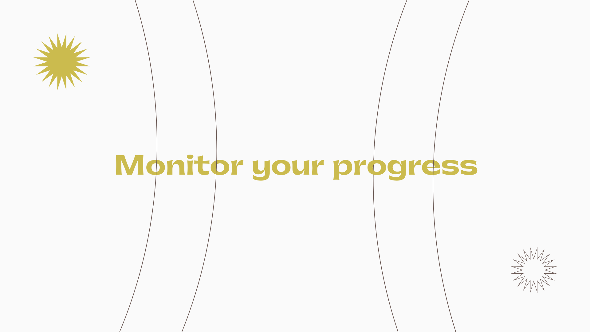 monitor your progress