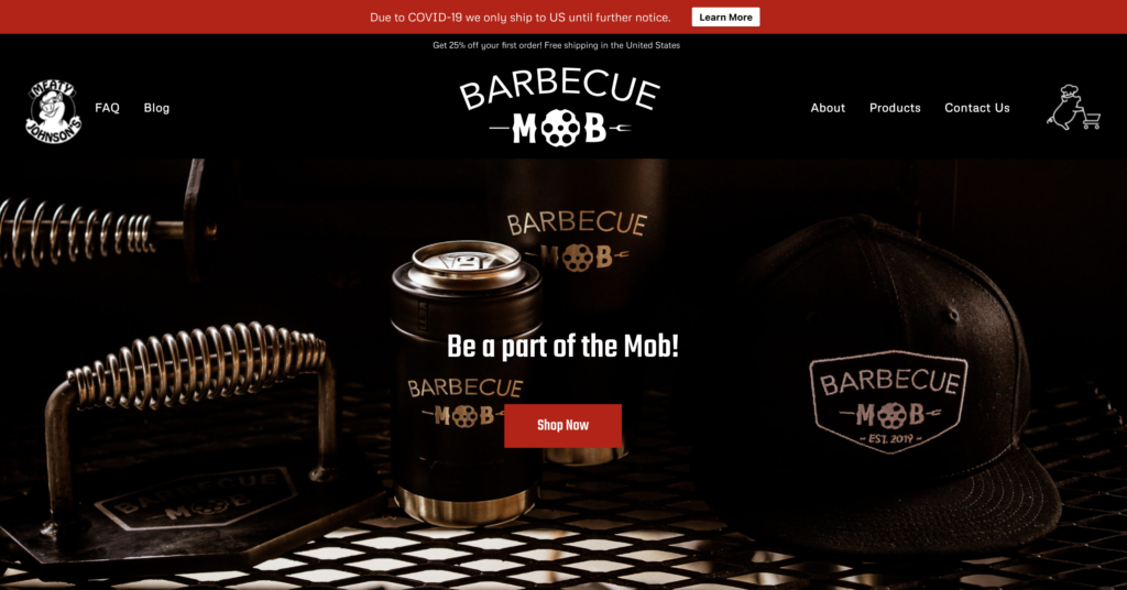 Barbecue Mob Website
